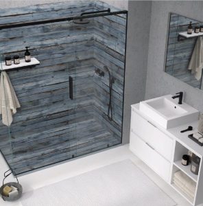 Plato de ducha MADERA 3D