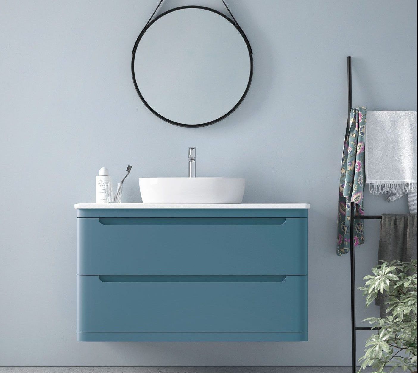 Mueble auxiliar de baño WAVE