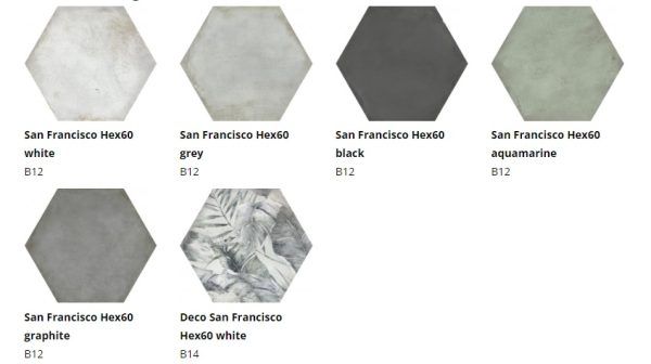 Porcelánico SAN FRANCISCO HEXAGONAL 52x60cm - Imagen 5