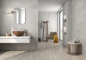 Azulejo baño DOMO PERLA RELIEVE 30x90cm