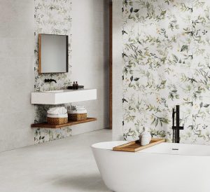 Azulejo baño TREVISO LAUREL 30x90cm