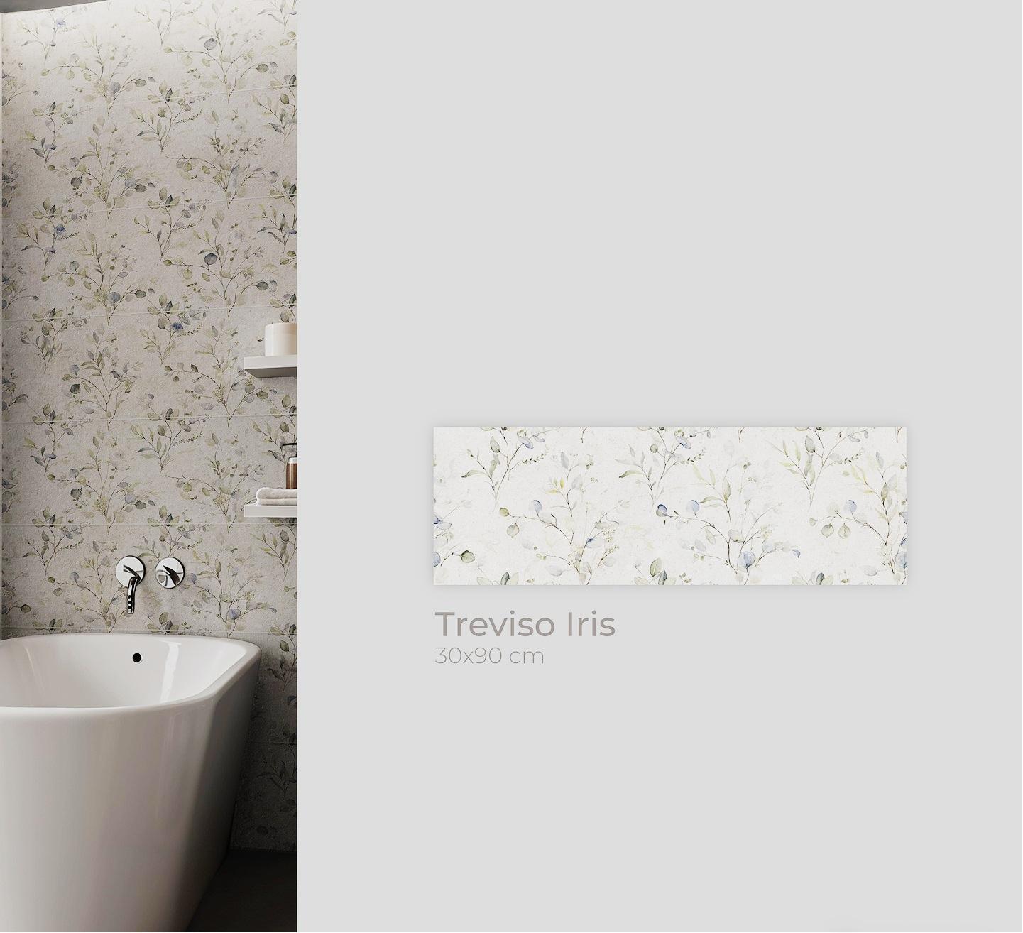 Azulejo baño TREVISO IRIS 30x90cm - Imagen 2